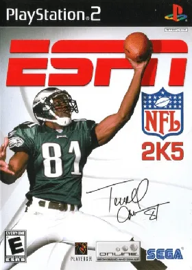 ESPN NFL 2K5 box cover front